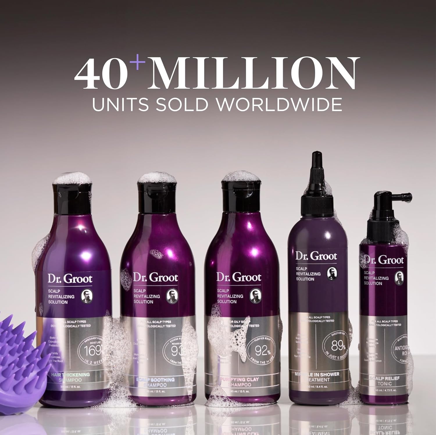 Thickening Shampoo & Conditioner Set for Hair Loss – Clinical Results with Biotin and Rosemary for Hair Thinning, Shedding, Scalp Repair and Treatment